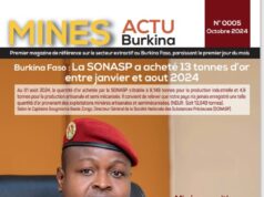 Le numéro 005 du Magazine Mines Actu Burkina est disponible