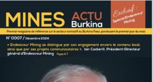 Le numéro 007 du Magazine Mines Actu Burkina de décembre 2024 est disponible