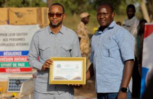 Burkina Faso : Don de la Fondation Endeavour et son partenaire Total Energies aux personnes déplacées internes