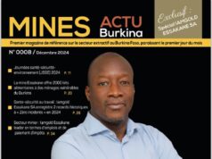 Le numéro 008 du Magazine Mines Actu Burkina de décembre 2024 est disponible