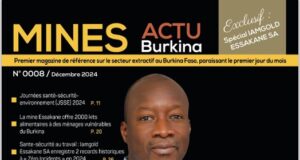 Le numéro 008 du Magazine Mines Actu Burkina de décembre 2024 est disponible