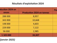 Endeavour mining : Houndé a produit 8,957 tonnes contre 4,603 tonnes pour Mana en 2024