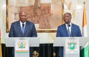 Côte d’ivoire/Ghana : La lutte contre l’orpaillage clandestin au cœur des échanges entre les 2 présidents