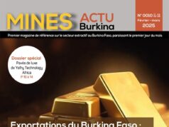 Le double numéro du Magazine Mines Actu Burkina (Février et Mars 2025) est disponible