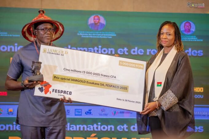 FESPACO 2025 : Le prix spécial IAMGOLD Essakane SA revient à Michel Zongo avec son film L’HOMME QUI PLANTE LES BAOBABS