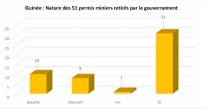 Guinée : Liste des 51 permis miniers retirés par le gouvernement