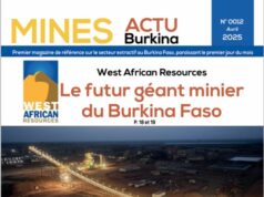 Le numéro 12 du Magazine Mines Actu Burkina (Avril 2025) est disponible