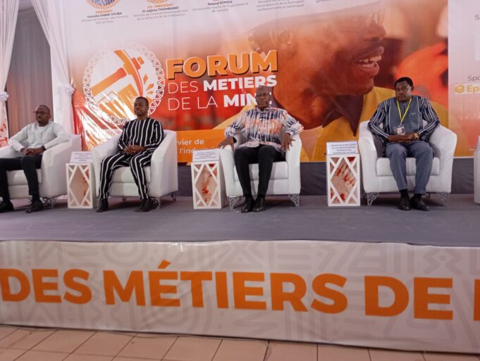 1ère édition du Forum sur les métiers de la mine : Un cadre de dialogue sur la formation et l’insertion professionnelle dans le secteur minier