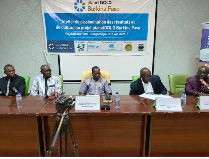 Projet planetGOLD Burkina Faso : 05 années de mise en œuvre pour une réalisation de 90 %