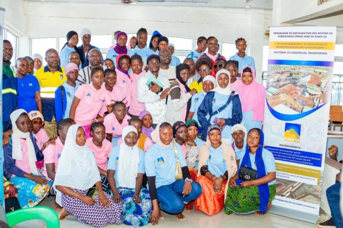 Mine de Kiaka SA : Lancement d’une formation professionnelle au profit de 180 jeunes affectés par son projet minier