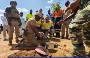 Kiaka : Plantation d’arbres en présence du Directeur de Cabinet du Président du Faso, le Capitaine Anderson MEDAH