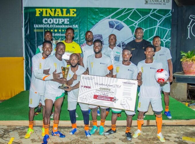 Finale de la coupe d’Iamgold Essakane : L’équipe du village d’Essakane Site remporte la victoire