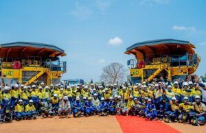 Burkina Faso : La mine de Kiaka a reçu 30 engins miniers de la part de son partenaire NEEMBA Burkina Faso