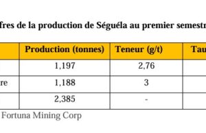 Côte d’Ivoire : La mine de Séguéla a produit 2,385 tonnes d’or au premier semestre 2025