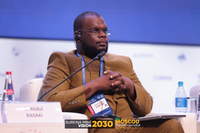 M. Rayangniwendé Abdoul Rasaky KABORE, Promoteur/Directeur Général de Burkina MINE a participé au FORUM MONDIAL tenu à Moscou du 20 au 21 août 2025