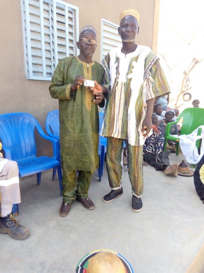 Sites artisanaux : AFEMIB a appuyé l’établissement d’actes de naissance et de cartes d’identités au profit des femmes