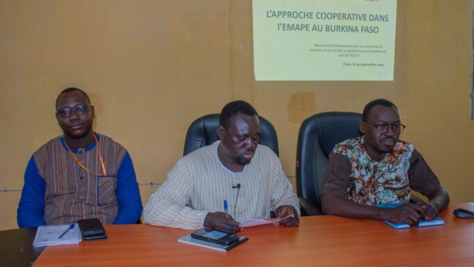 Burkina Faso : Mise en place de 2 sociétés coopératives dans la cadre de la formalisation des sites d’exploitation artisanale de l’or