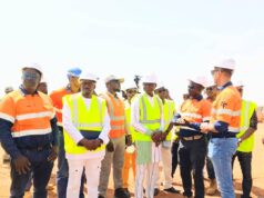 Burkina Faso : Le ministre des Mines a visité la mine d’or de Houndé