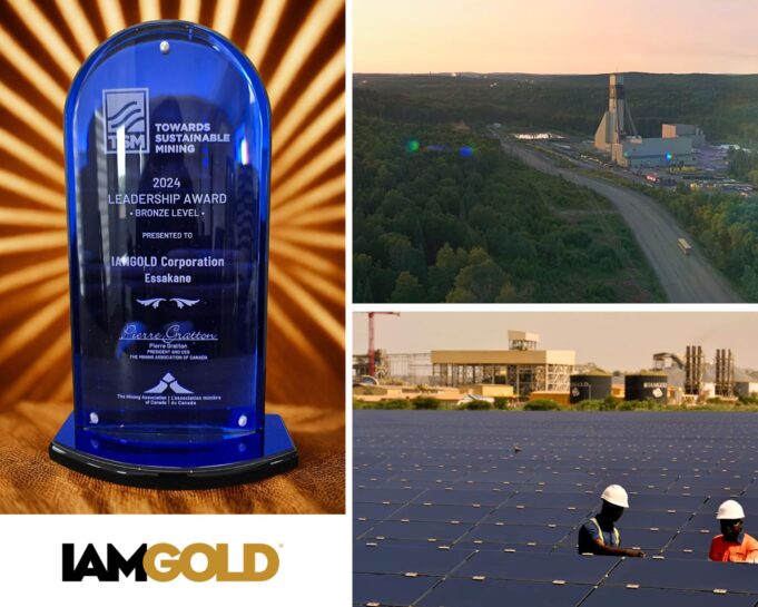 La mine d’Essakane reçoit un prix au Canada pour son rendement social et environnemental