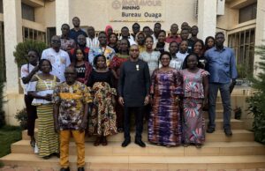 Souleymane Boly, Directeur Pays d’Endeavour Mining décoré Chevalier de l’Ordre du Mérite du Commerce et de l’Industrie