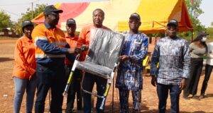 Houndé Gold et CORICA : Remise de matériel au Haut-Commissariat de Houndé