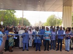 Burkina Faso : Essakane SA offre une façade flamboyant neuve à l’École Nationale d’Administration et de Magistrature (ENAM)