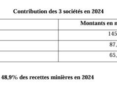 Recettes minières : Essakane SA, Houndé Gold SA et SOMISA, meilleures contributrices en 2024