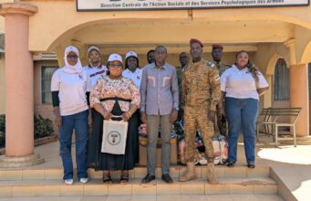 Solidarité : EPC Burkina aux côtés des pupilles de la Nation