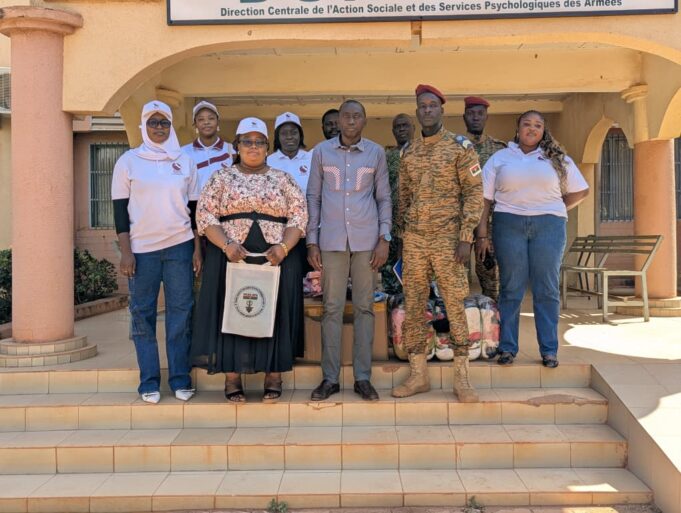 Solidarité : EPC Burkina aux côtés des pupilles de la Nation