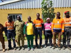 Burkina Faso : 𝐋𝐞 𝐆𝐨𝐮𝐯𝐞𝐫𝐧𝐞𝐮𝐫 𝐝𝐞 𝐥𝐚 𝐫𝐞́𝐠𝐢𝐨𝐧 𝐝𝐞 𝐥’𝐄𝐬𝐭 𝐑𝐚𝐦 𝐉𝐨𝐬𝐞𝐩𝐡 𝐊𝐀𝐅𝐀𝐍𝐃𝐎 visite le site minier de 𝐁𝐨𝐮𝐧𝐠𝐨𝐮