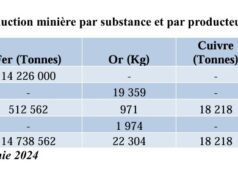 Mauritanie : Une production d’or de 22,304 tonnes en 2024
