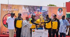 La 3e édition de la course cycliste « La Pédale de la Résilience et de la Paix » : Un pari réussi pour IAMGOLD Essakane SA et ses partenaires