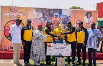 La 3e édition de la course cycliste « La Pédale de la Résilience et de la Paix » : Un pari réussi pour IAMGOLD Essakane SA et ses partenaires