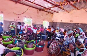 8 mars 2026 : 79 femmes de Wahgnion Gold Operations et de la communauté formées en confection de pagne Koko Donda