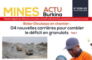 Viens de paraître : Le double numéro 19 et 20 du Magazine Mines Actu Burkina est disponible
